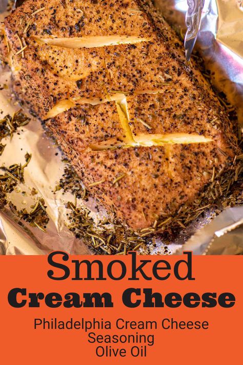 This Tik Tok viral Smoked Cream Cheese recipe adds a surprising and delicious twist to your grilling game and only uses just 3 ingredients. via @kitchen laughter Smoked Cream Cheese Recipe, Homemade Bbq Rub, Spicy Pepper Jelly, Smoked Cream Cheese, Blue Cheese Recipes, Cream Cheese Recipe, Homemade Rubs, Dip Dip, Bagel Chips