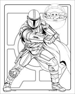 Grogu Coloring Pages, Mandalorian Coloring Page, Star Wars Coloring Sheet, Star Wars Coloring Pages, Star Wars Coloring Book, Star Wars Coloring, Star Wars Printables, Cardinal Print, Star Wars Colors