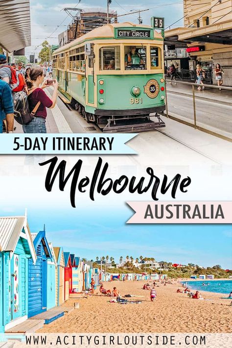 Melbourne 5 Day Itinerary - Best Things To Do & Day Trips Day Trips From Melbourne, Places To Visit In Melbourne, What To Do In Melbourne, Things To Do In Melbourne Australia, Melbourne Itinerary, Melbourne Attractions, Sydney Trip, Things To Do In Melbourne, Melbourne Trip