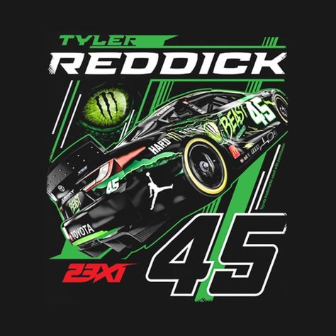 Tyler Reddick 23XI Beast Car by gasante Tyler Reddick Nascar, Nascar, Collage, Pins, Quick Saves