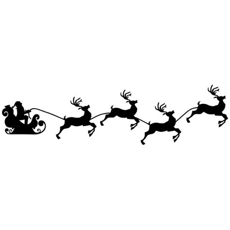 Santa's sleigh and reindeer silhouette | Free SVG Santa On His Sleigh, Reindeer Silhouette, Silhouette Clip Art, Silhouette Christmas, Silhouette Free, Santa Sleigh, Window Art, Winter Wonder, Cricut Creations