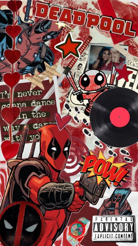 Deadpool Yayaya <3 #fyp #shufflefyp #deadpool #marvel #red #love #wadewilson Deadpool Wallpaper Iphone, Cute Deadpool, Deadpool Y Spiderman, Deadpool Pictures, Deadpool Artwork, Kaws Iphone Wallpaper, Marvel Phone Wallpaper, Teen Wallpaper, Deadpool Art