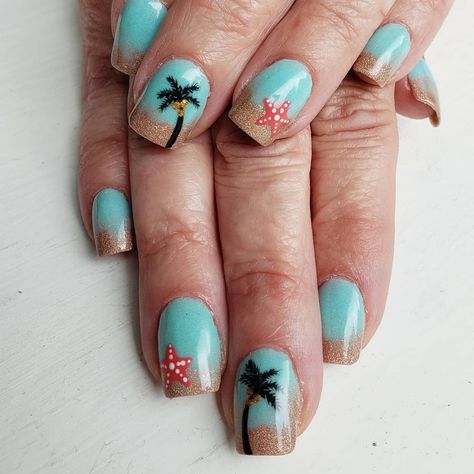 Brandi Martin on Instagram: “Did the sand and water beach affect with dip powder and the nail art with young nails mission control art gel. Loved doing these today !! 🌊” Sand Dollar Nail Art, Control Art, Neat Nails, Water Nails, Mission Control, Young Nails, Nail Dip, Nail Styles, Sand And Water