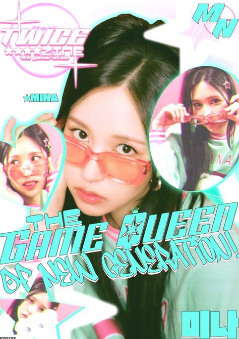 Kpop Poster Edit, Poster Edit, 잡지 레이아웃, Y2k Posters, Twice Mina, Pop Posters, 사진 촬영 포즈, Kpop Posters, Chuck Norris