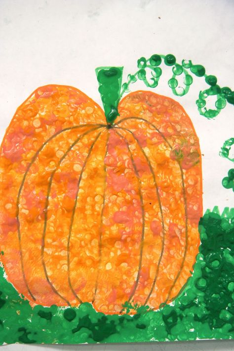 Splish Splash Splatter: Pointillism Pumpkins Art Docent, First Grade Art, Jan Brett, Art Leaves, 8th Grade Art, October Art, Fall Lessons, Fall Arts And Crafts, 6th Grade Art