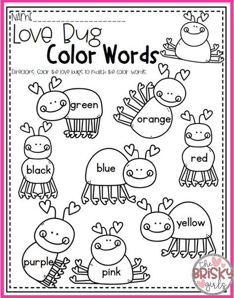 February Preschool Worksheets, February Worksheets, Valentines Colors, Valentine Worksheets, Preschool Valentine, Kindergarten February, Kindergarten Valentines, Valentine Printables, February Crafts