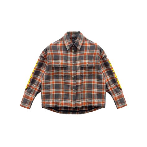 Chrome Hearts Black & Red Plaid Cropped Cargo Flannel Shirt Chrome Hearts Tshirt, Chrome Hearts Jersey, Chrome Hearts Tank Top, Chrome Hearts Long Sleeve, Chrome Hearts Flannel, Chrome Hearts Shirt, Heart Top, Youtube Logo, Chrome Hearts