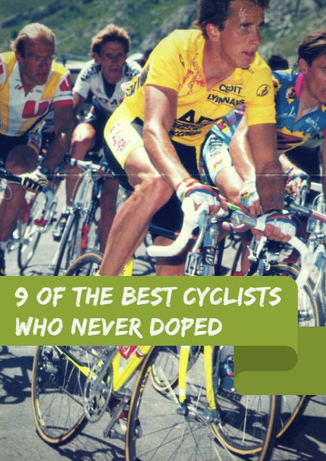 In the last few years, it's become apparent the world of cycling is dealing with more than just a few bad apples; cheating goes much deeper and is a systemic problem within the sport. Having said that, there are still a few "good apples" who give fans hope for a clean peloton. 9 of the Best Cyclists Who Never Doped http://www.active.com/cycling/Articles/9-of-the-Best-Cyclists-Who-Never-Doped.htm?cmp=17N-PB33-S32-T6---1092 Bike Humor, Bike Workouts, Running Food, Road Bicycle Racing, Racing Cyclist, Gear Bicycle, Swimming Workouts, Cycling Pictures, Women's Lacrosse