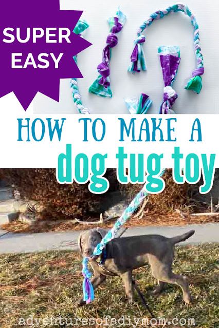 How to make EASY dog tug toys from old t-shirts. Dog Toys Diy Homemade, Handmade Dog Toys, Dog Tug Toy, Homemade Dog Toys, Diy Dog Toys, Best Dog Toys, Rope Dog Toys, Denim Dog, Homemade Diy