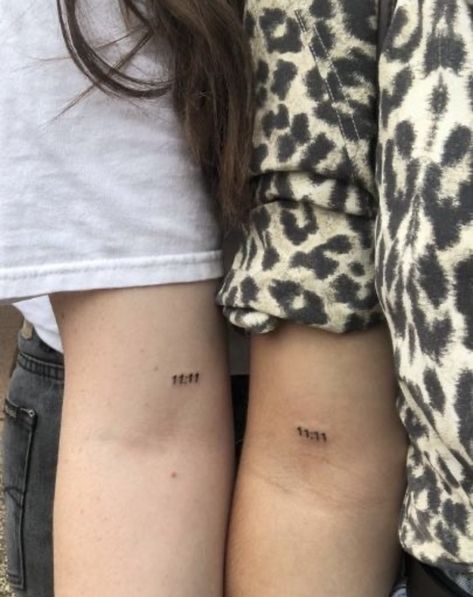 Deep Meaningful Tattoos, 11 11 Tattoo, Meaningful Tattoo Ideas, Tattoo Samples, Couple Tattoos Unique, Bestie Tattoo, Muster Tattoos, Meaningful Tattoo, Petite Tattoos