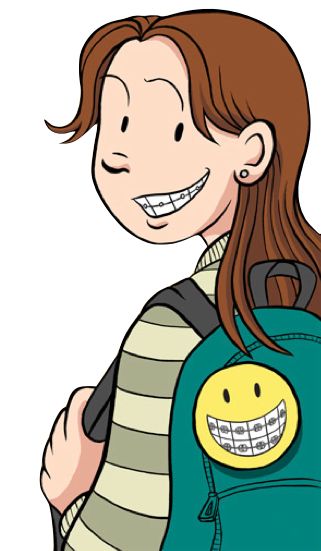 This is Raina after all the stuff happened to her Graphic Novel Characters, Smile Raina Telgemeier, Text Feature Anchor Chart, Raina Telgemeier, Sisters Book, River Forest, Drawing Graphic, Book To Read, Novel Characters