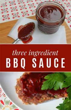 3 Ingredient Bbq Sauce, Easy Bbq Sauce, Bbq Sauce Homemade Easy, Homemade Bbq Sauce Recipe, Grilling Recipes Sides, Grilled Meat Recipes, Yum Yum Sauce, Grilled Steak Recipes, Healthy Grilling Recipes