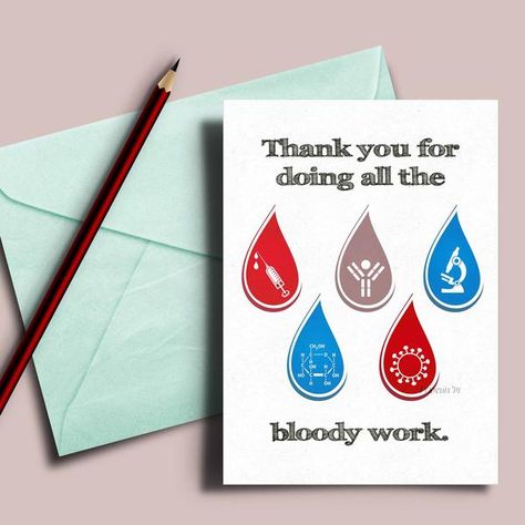 Lab week ideas and lab week gifts lab techs really want – DesignGenes Studio Lab Week Ideas, Lab Week Gifts, Laboratory Humor, Starbucks Gift Card Holder, Free Printable Valentines Cards, Lab Humor, Med Lab, Microbiology Lab, Technology Careers