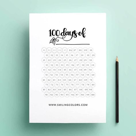 Morning Meltdown 100, Workout Calendar Printable, Countdown Calendar Printable, Fitness Journal Printable, Bright Line Eating, Habit Tracker Printable, 100 Day Challenge, Goal Tracking, Bullet Journal Printables