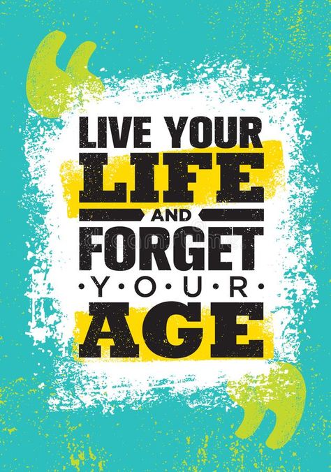 Live Your Life And Forget Your Age. Inspiring Creative Motivation Quote Poster T , #Sponsored, #Motivation, #Creative, #Poster, #Quote, #Inspiring #ad Quotes 2pac, Missing You, Creative Motivation, 2pac Quotes, Vector Typography, Life Choices Quotes, Swag Quotes, Choices Quotes, Motivational Quotes Wallpaper