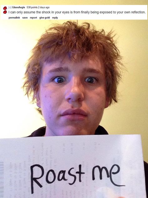 Roast Me Challenge, Best Roast Me, Roast Me Reddit, Roast Jokes, Funny Roast, Brutal Roasts, Best Roast, Funny Roasts, Roast Me