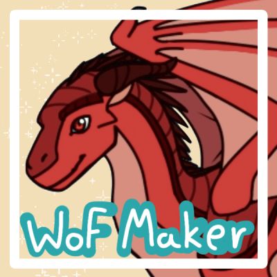 Hi! This WoF character maker was made by @kate_yellow_fox_ on Instagram! Despite fact that I made as many items as possible, please, use this maker only for concept of your character! Otherwise you can discover similar parts or colors with characters of other people! - Make sure to redesign your character after creating them here ^^ - You can use it as inspiration for adoptables but you can`t sell it using my unique parts from here and just like image from here (sell my art). - Credit me if d