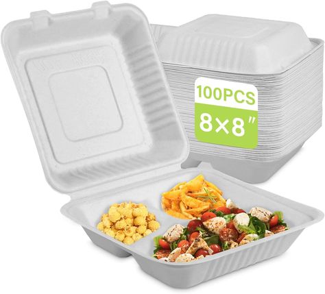 Perfect for any occasions: Taking out food in our carry out containers is a convenient and tasty way to serve the whole meal. They can be taken camping, picnicking, for lunch, catering, for BBQs, for parties, for weddings, and many other occasions.
Convenient for food storage: For families, our disposable take out food containers are excellent for packing lunches for work or school, and no need to worry about forgetting to bring them back home and wasting time cleaning. Cheap Large Capacity Lunch Box For Everyday Use, Functional Rectangular Lunch Box With Large Capacity, Portable Rectangular Lunch Box, Rectangular Portable School Lunch Box, Thermal Lunch Box Food Containers, Take Out Food, Go Food, Disposable Food Containers, Lunch Catering