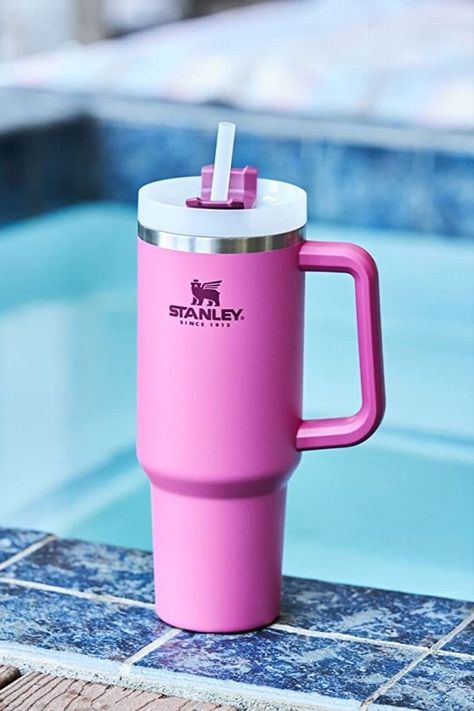 The Valentine's Day Gift Every Girl Wants in 2023 Stanley Adventure Quencher Travel Tumbler 40oz Azalea Stanley Products, Stanley Adventure, Coffee Smoothie, Metal Tumblers, Best Valentine's Day Gifts, Vacuum Bottle, Stanley Quencher, Valentines Day Gifts For Her, Travel Tumbler