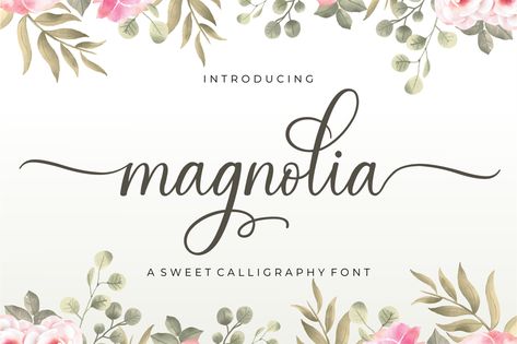 Magnolia Font | dafont.com Magnolia Font, Font Gothic, Fonts Ideas, Font Serif, Canva Font, Fonts Calligraphy, Font Ideas, Gothic Font, Invitation Fonts