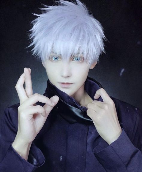 Hot Anime Cosplay, Jujutsu Kaisen Cosplay, Inuyasha Cosplay, Cosplay Boy, Best Anime Drawings, Epic Cosplay, Naruto Cosplay, Short Hair Wigs, Cosplay Characters