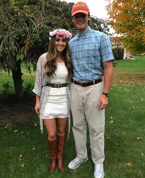 Couples Halloween Costume Ideas Tall And Short, Tall And Short Halloween Costumes, Forest Gump And Jenny Costume Diy, Forest Gump And Jenny, Toddler Birthday Themes, Tall And Short, Forest Gump, Fun Costumes, Couples Halloween Costume