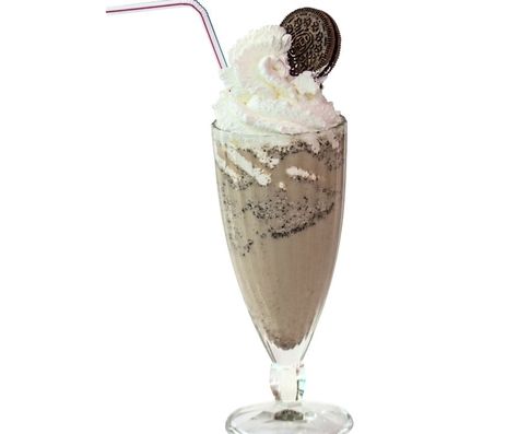 DQ Oreo Blizzard Recipe Oreo Blizzard Recipe, Oreo Blizzard, Blizzard Recipe, Frozen Coffee Drinks, Vegetarian Cookies, Frozen Coffee, Fast Food Menu, Oreo Cookie, Ice Cream Cookies