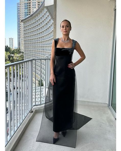 Brie Larson (@brielarson) • Instagram photos and videos Prada Dress, Mark D Sikes, Fall Winter Trends, Hello Ladies, Brie Larson, Teal Dress, Red Carpet Dresses, The Red Carpet, Favorite Dress