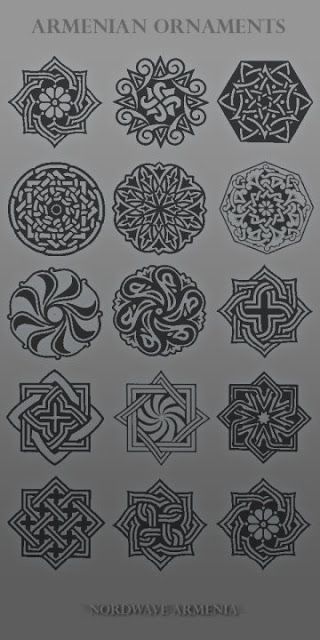 Armenian Tattoo, Armenian Pattern, Armenian Design, Armenian Ornaments, Armenian History, Armenian Alphabet, Armenian Culture, Aztec Culture, Māori Culture