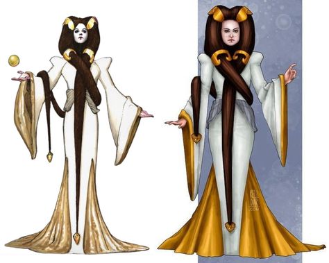 Iain Mccaig, Amidala Star Wars, Padmé Amidala, Star Wars Padme, Bd Art, Chara Design, Star Wars Concept Art, Alien Concept, Star Wars Costumes