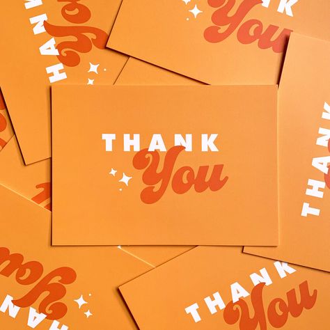 Thank You Card Graphic Design, Patisserie Packaging, Swimwear Branding, Inspiration Typographie, Compliment Cards, Packaging Ideas Business, Thank You Card Design, Small Business Packaging Ideas, Business Thank You Cards