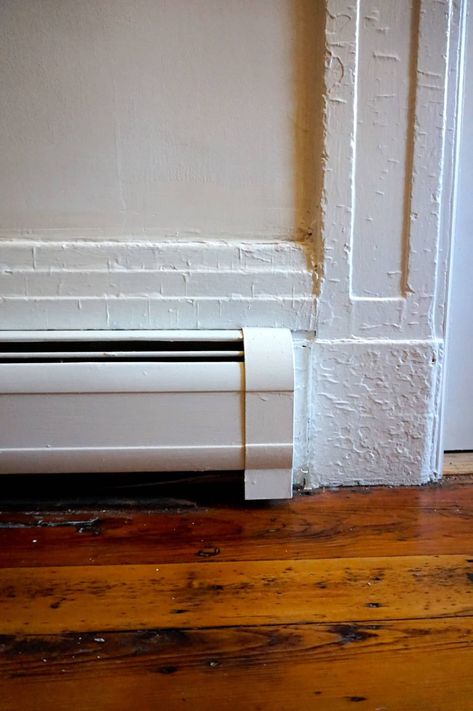 Heater Cover Ideas, Metal Baseboard, Heater Cover Diy, How To Paint Metal, Baseboard Radiator, Baseboard Heaters, Heater Covers, Baseboard Heater Covers, Electric Baseboard Heaters