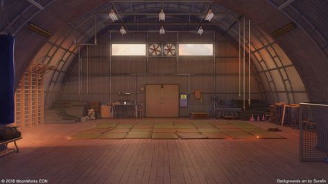 Anime Gym Backgrounds, Gym Background Anime, Gym Background, Gacha Background, Gymnastics Room, Gym Images, Gym Wallpaper, Episode Interactive Backgrounds, Episode Backgrounds