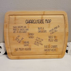 Charcuterie Board Svg Files, Charcuterie Board Map, Cute Charcuterie Board Sayings, Charcuterie Board Wood Burning Designs, Laser Engraved Charcuterie Board, Wood Burn Charcuterie Board, Charcuterie Map, Charcuterie Template, Chacutery Boards Ideas How To Build