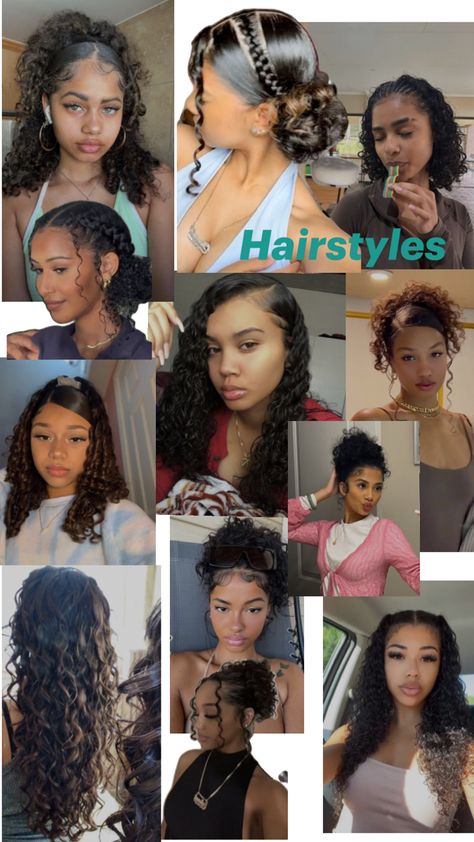 4 A Curly Hair, Curly 4b Hairstyles, Big Forehead Hairstyles Curly Hair, Hairstyles For 3b Curly Hair, Half Up Half Down Hair Black Women Curly, Curly Hairstyles 3b, Natural Hairstyles Curly Hair, Curly Hair Hairstyles For School, 3c Curly Hairstyles