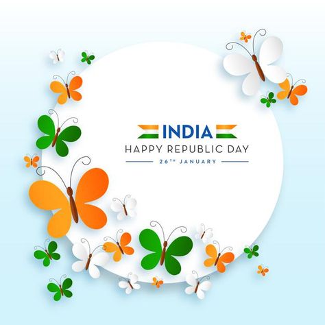 75th Republic Day, 75th Republic Day India, Happy Republic Day India, Color Paper Crafts, Selfie Booth, Independence Day Drawing, Festival Illustration, Republic Day Indian, Happy Independence Day Images