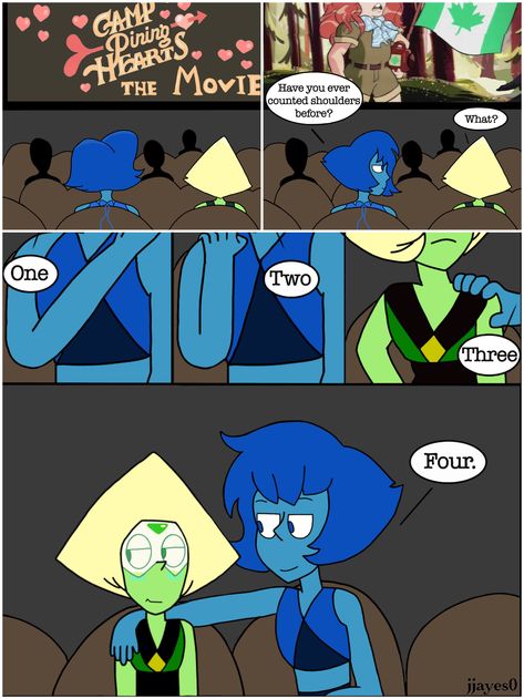 Real smooth lapis! Though I think peridot would be a better fit to do that, but still cute! Lapis X Peridot Comic Kiss, Peridot Comic, Lapis X Peridot, Blue Universe, Steven Universe Lapidot, Steven Universe Ships, Steven Universe Lapis, Lapis And Peridot, Peridot Steven Universe