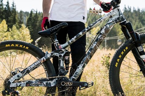 It's the biggest slopestyle event of the year, but what kind of bike can take on… Slopestyle Bike, Mt Bike, Full Suspension Mountain Bike, Suspension Bike, Trek Bikes, Downhill Bike, Motorcycle Shop, Downhill Mtb, Push Bikes