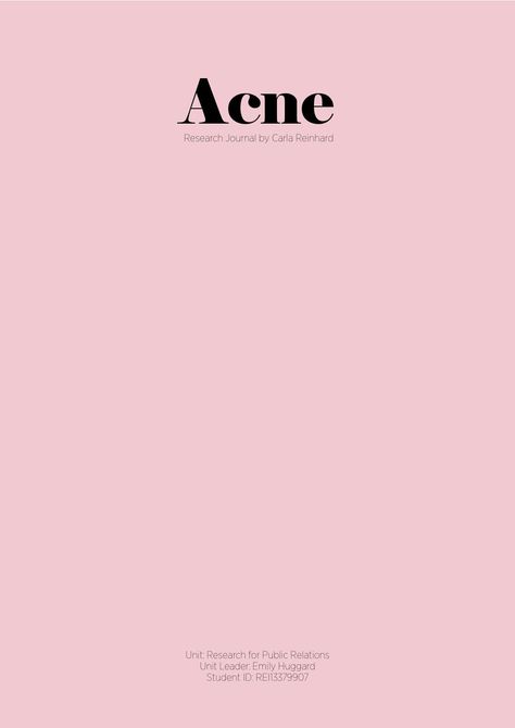 Brand Analysis - Acne Brand Analysis Layout, Brand Analysis, Acne Brand, Pink Branding, Logo Motion, Face Mapping Acne, Text Poster, Acne Studio, Internet Marketing Strategy