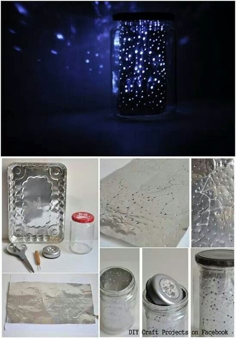 What a cool idea. :) Stem Night Ideas, Constellation Jar, Gothic Wedding Theme, Eclipse Party, Solar System Art, Diy Christmas Lights, Earth Day Crafts, Mandap Decor, Star Badge