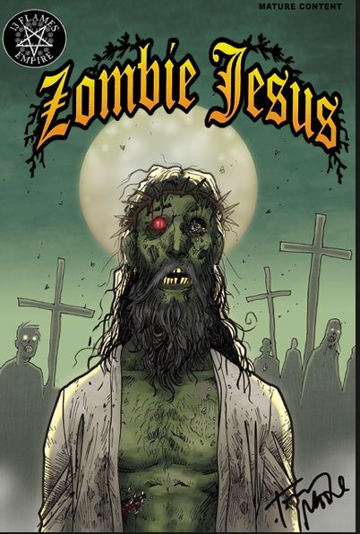 Zombie Jesus story in Matthew 27:52-53 is fake Zombie Jesus, Jesus Story, Zombie Humor, Evil Queens, Jesus Funny, Jesus Stories, Fan Book, Zombie Apocalypse, Fantastic Art