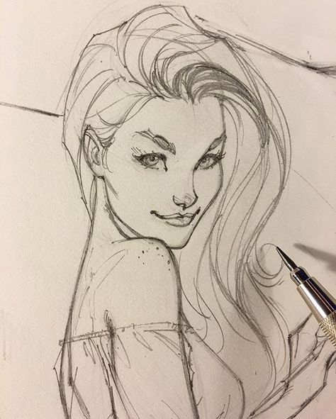 ☀️✏️ Never Stop Never Stopping Drawing  face... #thingstocome #drawing #sketching #pencilling #comicbook #art #comicbookart #prettyface #girl Sketch Faces, J Scott Campbell, Comic Book Drawing, Drawing Face, Scott Campbell, Drawing Faces, Face Sketch, Portrait Illustration, Comic Artist