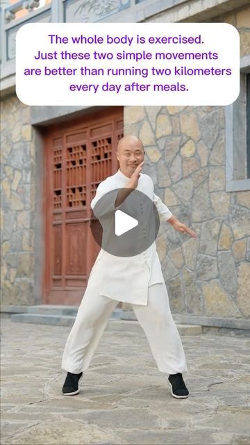 Taichi kexiao | Two movements to exercise the whole body#healthy #taichi #kungfu #fitness | Instagram Thai Chi Exercises, Whole Body Exercises, Body Stretching Exercises, Woman Exercise, Tai Chi Exercise, Qigong Exercises, Body Exercises, Basic Workout, Body Movement