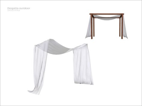 Canopy for awming Found in TSR Category 'Sims 4 Miscellaneous Decor' Ts4 Canopy Bed, Sims 4 Bed Canopy, Sims 4 Canopy, Curtain Over Bed, Sims Room, Sim4 Cc, Sims 4 Beds, Princess Canopy, Furniture Cc