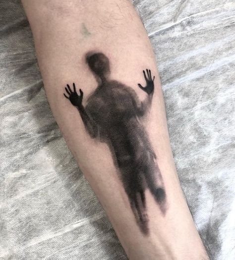 Port Tattoo, Shadows Tattoo, Dark Tattoos For Men, Ak47 Tattoo, Tattoo Website, Shadow Tattoo, Wicked Tattoos, Scary Tattoos, Creepy Tattoos