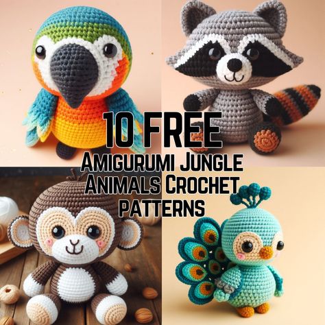 | Swecraftcorner 1 Yarn Crochet Patterns, Crochet Orangutan Free Pattern, Crochet Amigurumi Raccoon Free Pattern, Free Squirrel Crochet Pattern, Animuguri Crochet Free Pattern, Free Form Crochet Patterns, Amiguri Crochet Free Pattern Easy, Large Amigurumi Pattern Free, Crochet Toy Patterns Free