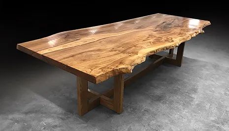 Styling Dining Table, Live Edge Table Legs, Table Chairs Dining, Aesthetic Dining Room, Dining Table Styling, Dining Table Wooden, Wood Slab Dining Table, Live Edge Tables, Wood Slab Table