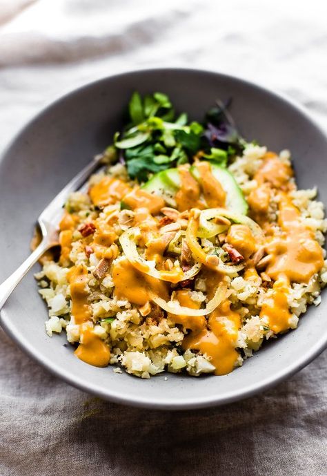 27 Vegan Gut Healing Recipes - Eluxe Magazine #guthealing #veganrecipes Vegetable Risotto Recipes, Cauliflower Risotto Recipes, Garlic Cauliflower, Healthy Gut Recipes, Vegetable Risotto, Cauliflower Risotto, Paleo Dishes, Gut Healing Recipes, Gut Health Recipes