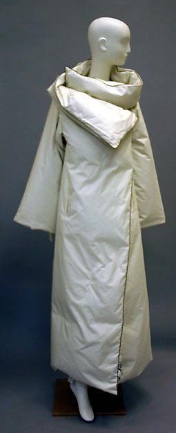 Maison Martin Margiela | Coat | French | The Metropolitan Museum of Art Duvet Jacket, Duvet Coat, Oversized Puffer, 20th Century Fashion, Cotton Labels, 1990s Fashion, Coat Patterns, Oui Oui, Martin Margiela