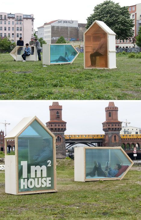 Smallest House, Mobile Architecture, Temporary Architecture, Mobile Living, Urban Furniture, Street Furniture, Urban Spaces, Mini House, Small World